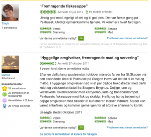 Utroligt god mad på Pakhuset i Skagen